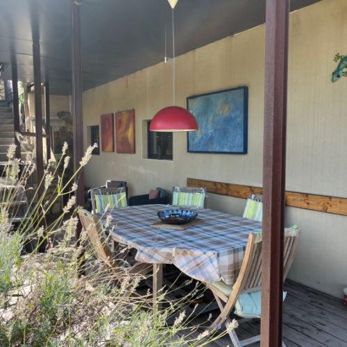 24 m² covered terrace